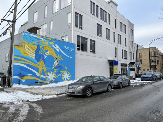 MURAL DESIGN: Tryzub Ukrainian Village