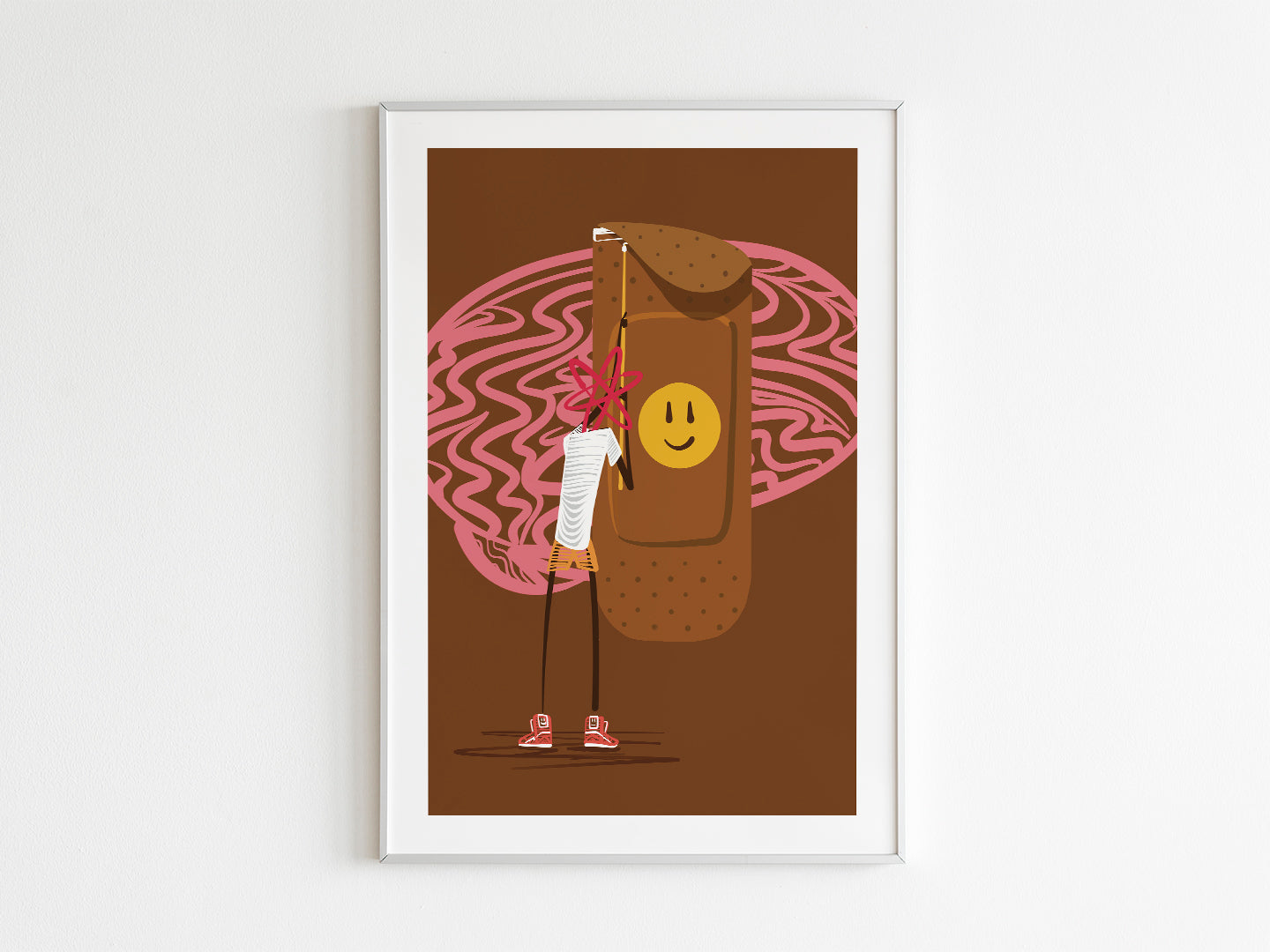 Heal Ya Head - poster framed