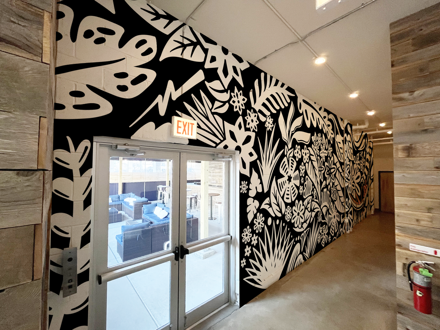 MURAL DESIGN: Garden Barcocina