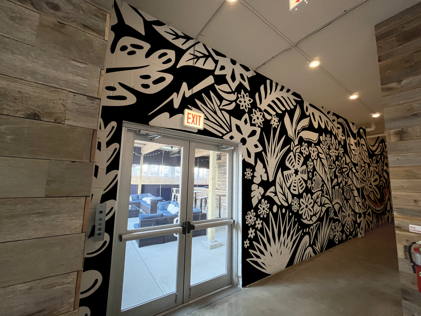 MURAL DESIGN: Garden Barcocina