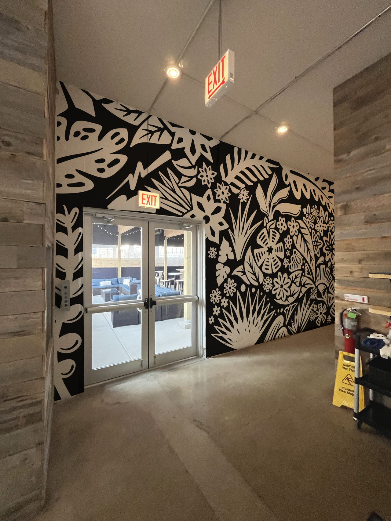 MURAL DESIGN: Garden Barcocina