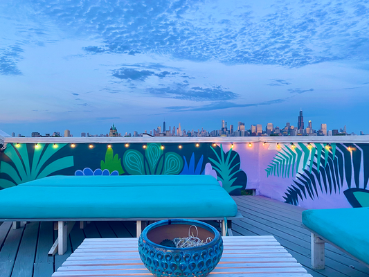 MURAL: West Town Rooftop